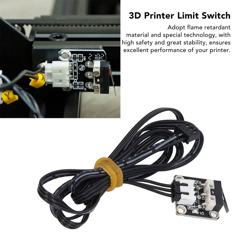 5 Pcs 3D Printer Limit Switch Normally Open Endstop Limit