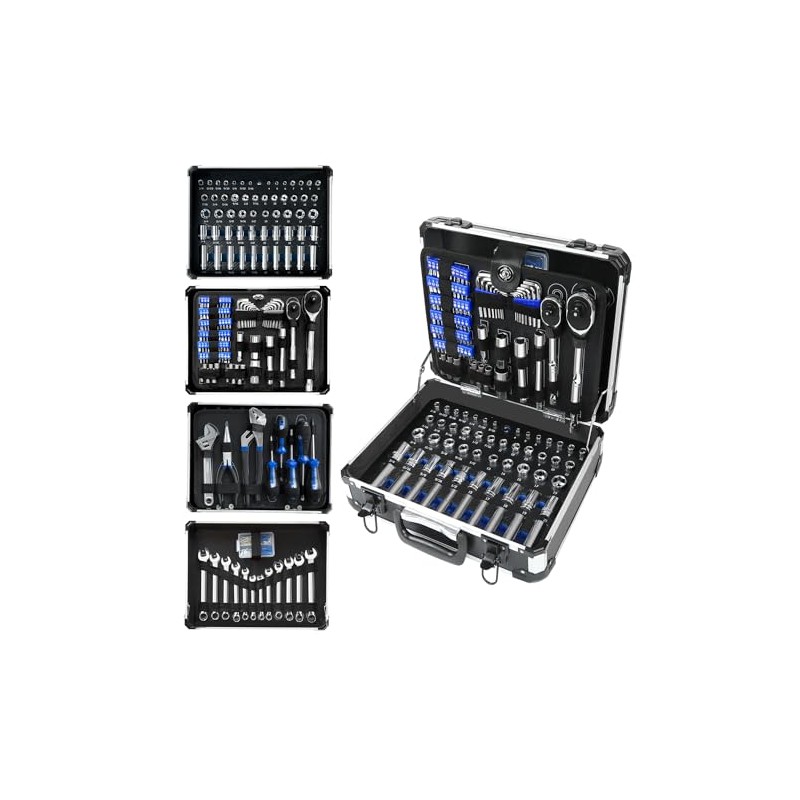 Prostormer Mechanic Tool Set, 240-Pieces Universal Household Auto Repair Tool