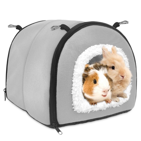 Tierecare Guinea Pig Hideout - Small Animal Hammock Bed -
