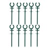 10 Pcs Green Garden Hose Guide holiday lights Holder High