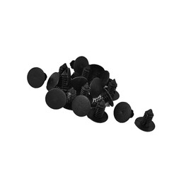 INFINAUTO 9mm x 20mm x 18mm Car Bumper Fender Fir Tree Clips Rivet 20pcs Stylish Design