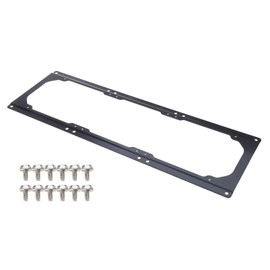 DIIOOMIEEU Chassis Cooling Fan Conversion Adapter Bracket Holder for Computer Case Heat, 422x142mm, Metal, Desktop, Radiator