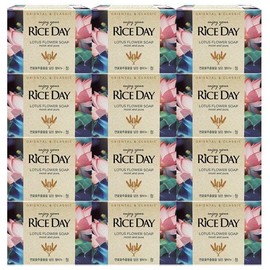 Rice Day Cleansing Soap / 라이스데이 청 비누 x 12개~초 클렌징 세수 라이스데이 청 비누 x 12개~초특가 클렌징 세수 비누 데톨 스킨케어 비누 x 12개 초특가 세안 세