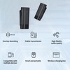 Wireless Clip-on Microphone Wireless Mic Receiver and 2 Transmitters with