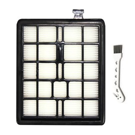 MaximalPower Replacement Filter F45 for Dirt Devil EZ Lite SD40010 Canister Pet SD40000 - Replaces Part No. # 2KQ0107000 (1 Pack Filter & Small Brush)