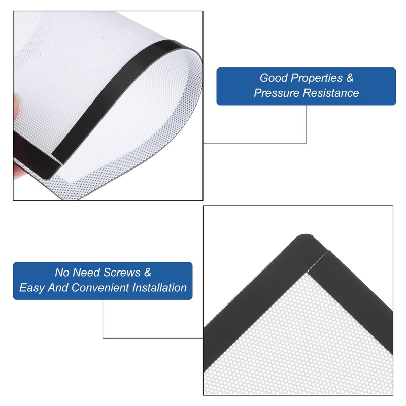 sourcing map Set of 3 PC Dust Filters, 240 x