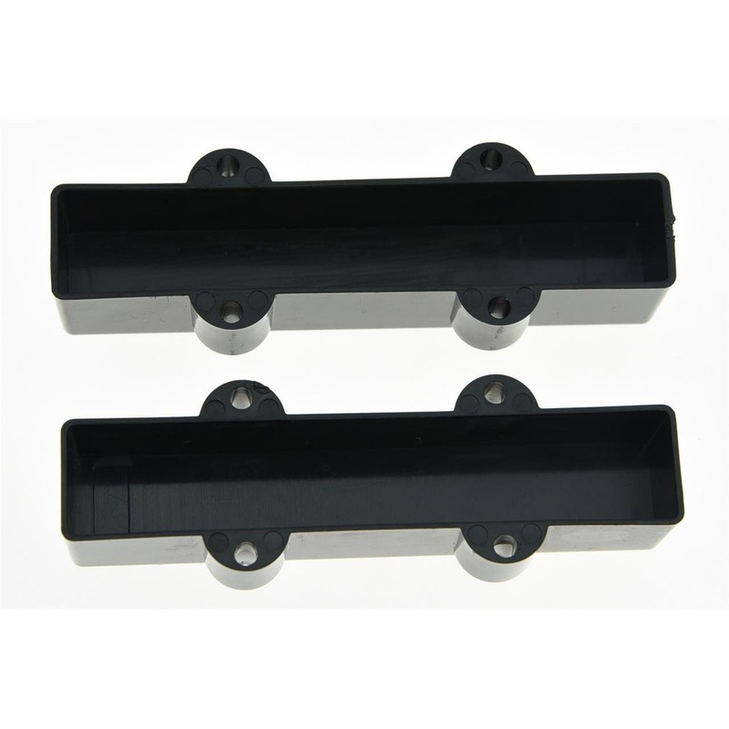 KAISH Set of 2 Black Sealed Closed Bass Pickup Covers