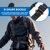 2 Pack Backpack Chest Strap, Adjustable Sternum Strap with Quick