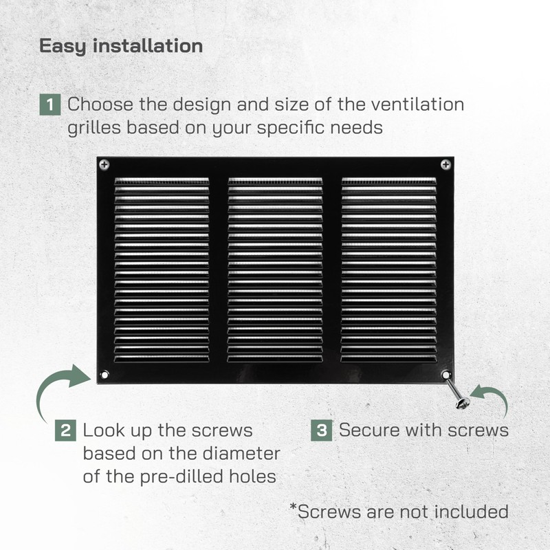 Vent Systems 30 x 20 cm Air Vent Covers -