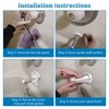 Enhon Metal Tub Spout Cover Ring, Bathroom Faucet Remodeling Wall