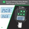 LLAVETOR Digital Torque Wrench Adapter Set 1/2" Drive,Electric Wrenches,Snap on