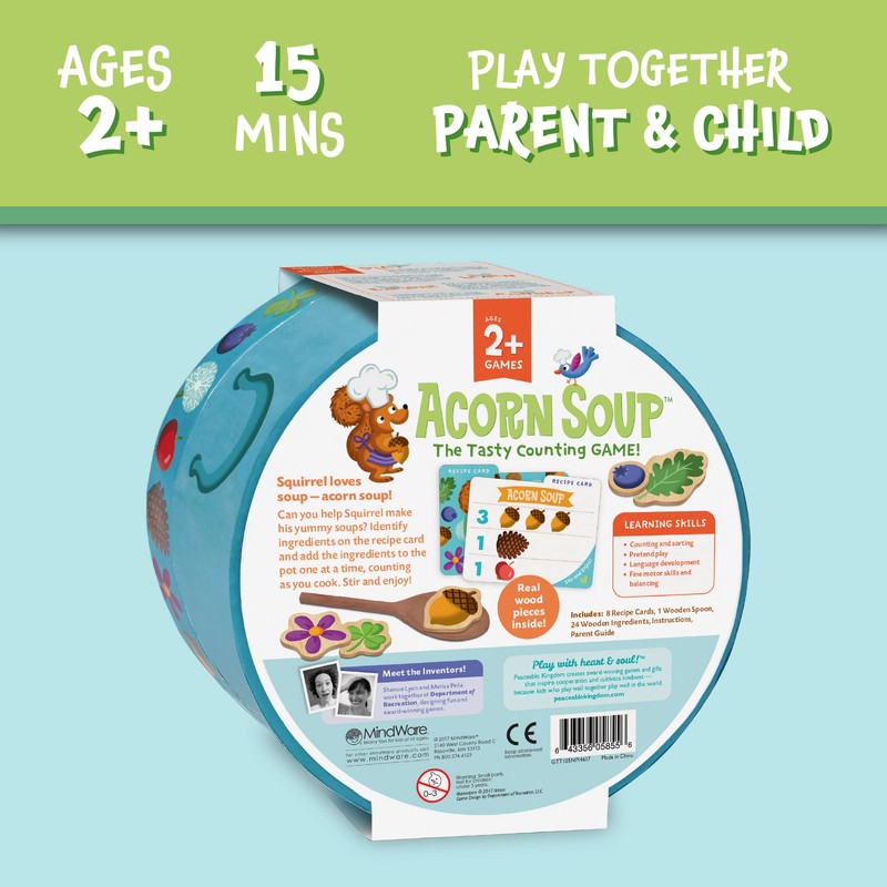 Peaceable Kingdom Peacable Kingdom Peaceable Kingdom/Acorn Soup: A Game for