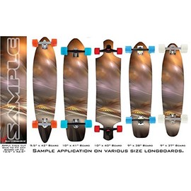 Lost - Decal Style Vinyl Wrap Skin fits Longboard Skateboards up to 10"x42" (Longboard NOT Included)