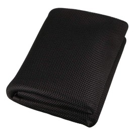 ANCLLO Speaker Mesh Grill Cloth (No Cane Webbing) Stereo Box Fabric Dustproof Audio Cloth 50cm x 140cm Black