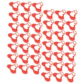 KONTONTY 100pcs Large Goose Eye Mask Poultry Goggles Anti-Pecking Glasses Sturdy Material Farm Equipment Accessory