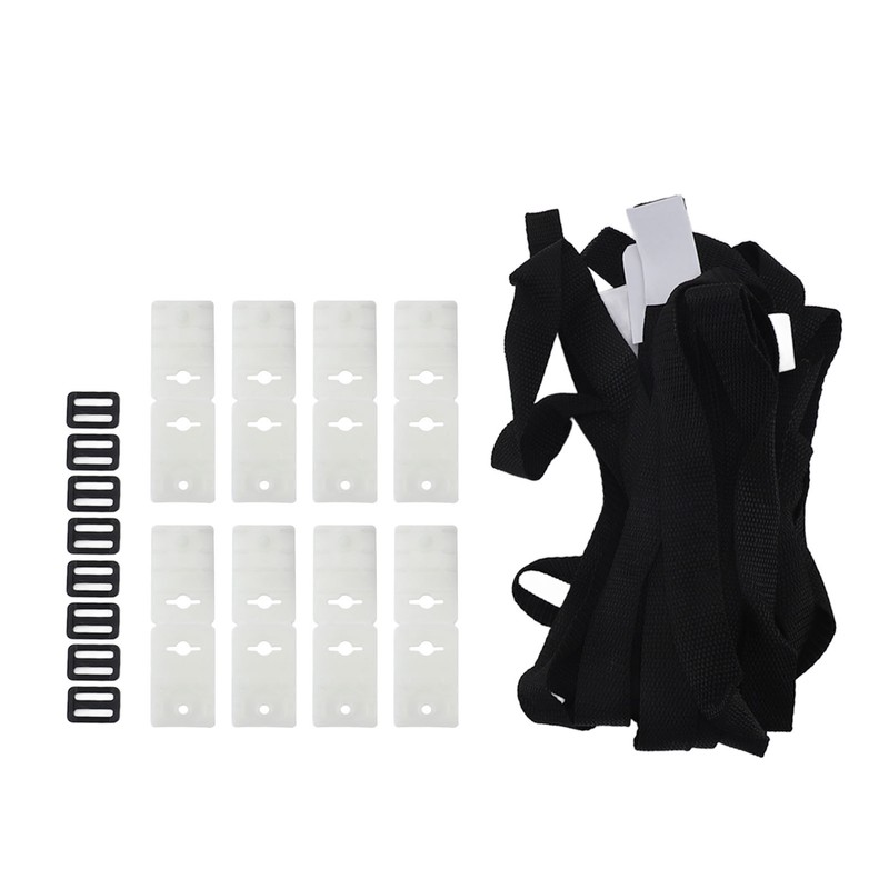 Pool Cover Reel Strap Adjustable Length Pool Solar Blanket Roller