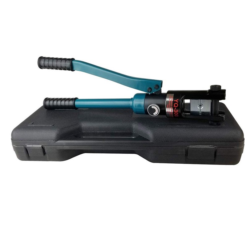 AMZCNC Industrial Hydraulic Cable Lug Crimper 16 Ton 9 AWG