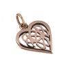 Windalf Pendant Amina Height: 2.1 cm Celtic Heart Elegant Bronze,