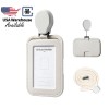 Casekey US Stock Detachable Identity Cardholder Set Premium Leather Stretchable