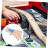 BESPORTBLE 2Pcs Wooden Train Track Switch Connectors for Development Compatible