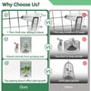 36 Pack Plant Protective Mesh, Plant Protector from Animals, Metal