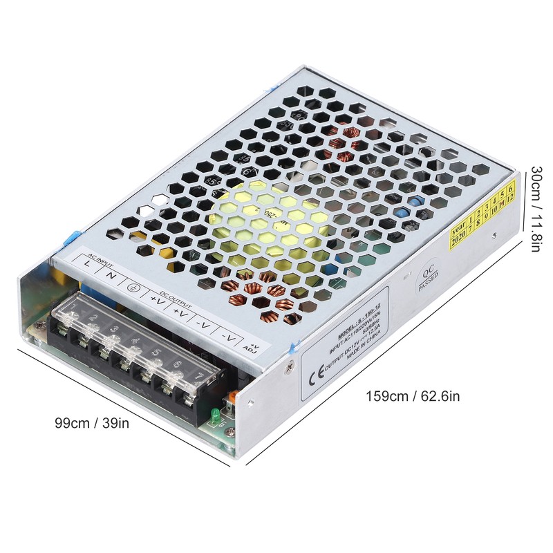 LED Switching Power Supply 150W 12V Indoor Aluminum Alloy Ultrathin