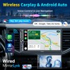 SJoyBring 7-Inch Double Din Car Stereo with Wireless CarPlay and