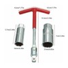 UV STYLISH Spark Plug Socket Wrench Set - T-Handle Spark