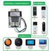 EPLZON 24V 40VA Thermostat and Doorbell Transformer, All Versions of