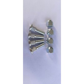 XYUJIE 85-1043 Front Rear Wheel Studs 90103-HA2-003 & Lug Nut Replacement for Honda TRX250X TRX300EX TRX400EX TRX400X TRX450ER TRX450R Recon Rancher Foreman ATV