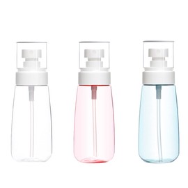 3 Pieces Spray Bottle 3.4oz Hairspray Bottle Fine Mist Spray Bottle Travel Spray Bottle Fine Mist Hair Spray Bottle Airless Makeup Face Spray Bottle Refillable Travel Container, Multicolor