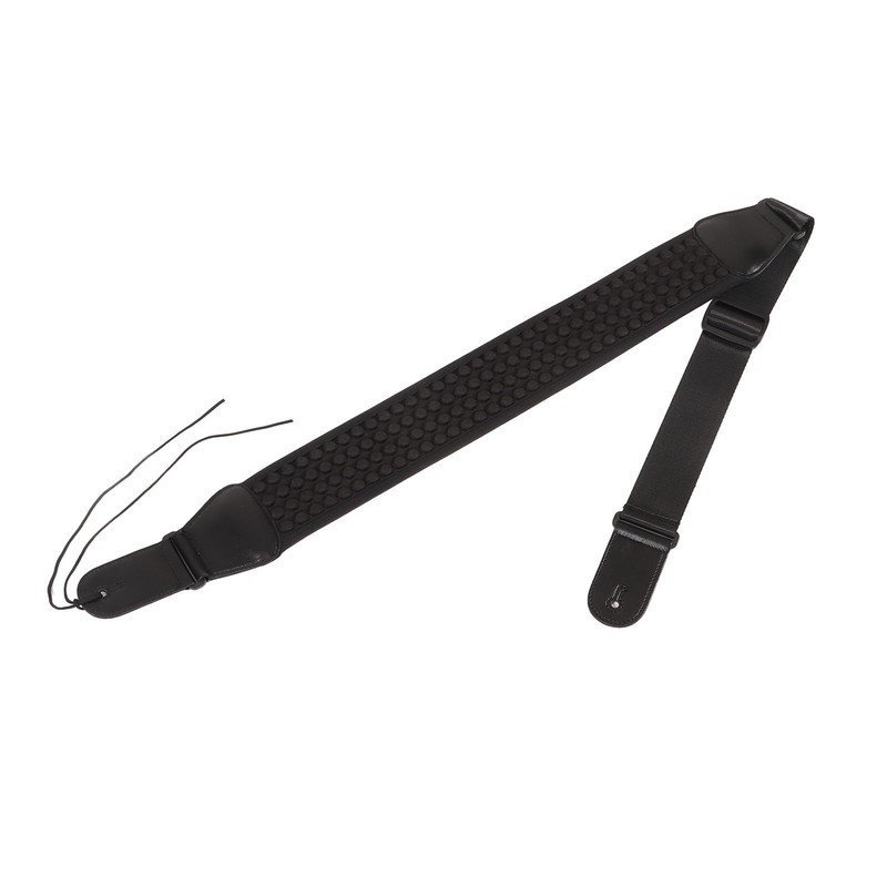 Guitar Strap Breathable Thickened Wider Regulable Decompression Black Bass Shoulder