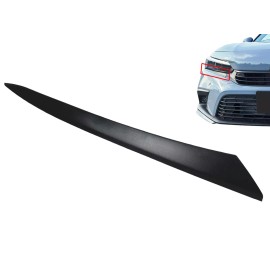 Texas-E-Parts Fits 2022-2024 Honda Civic Headlight Molding Trim Black Right Side HO1213131