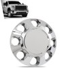 G-PLUS Wheel Center Caps Chrome Hub Cap Compatible with GMC