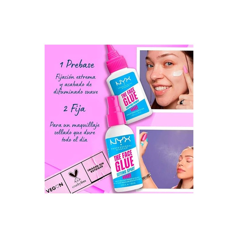 NYX Professional Makeup Face Glue Primer, prebase de maquillaje con