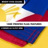 G128 Flag Pole 6FT Black & Philippines Philippine Flag 3x5FT