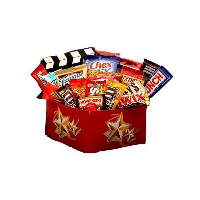 The Perfect Movie and Snacks Gift Box