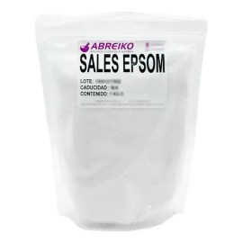 Sal Epsom Sulfato De Magnesio 1 Kilo                                                                                                                  