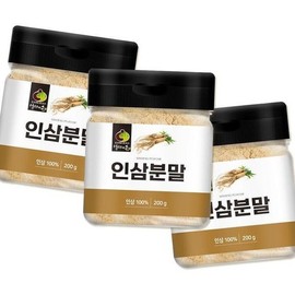 Utilization of dried ginseng root powder / 인삼 뿌리 건조 가루형 활용