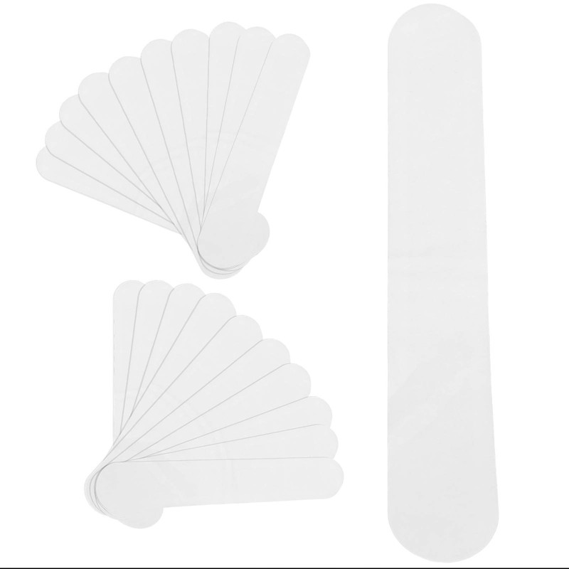 20pcs Collar Sweat Pads Disposable Hat Collar Sweat Stains SelfAdhesive