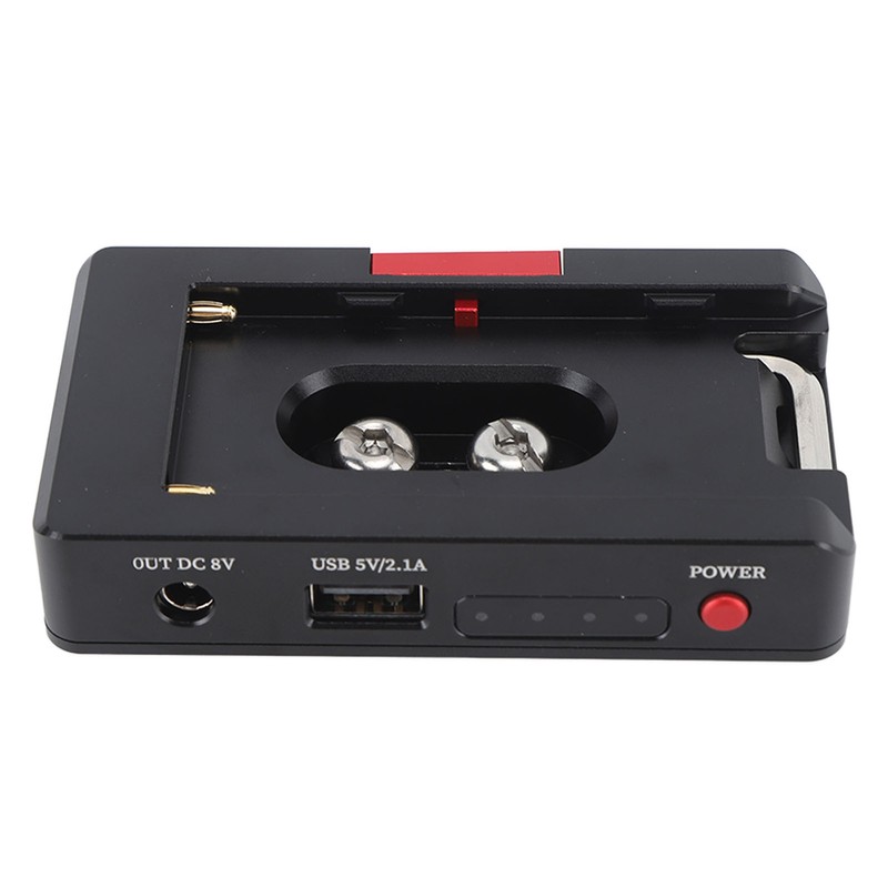 NP F Battery Adapter Plate Non Slip Self Locking Button