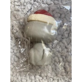 Unbranded Christmas Cat Figurine Small Kitten Santa Hat Smile Holiday Hong Kong New P4
