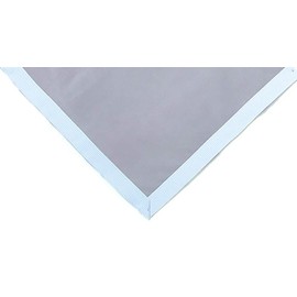 Card Table Cover-54 Round (Silver Gray)