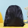 2Pcs Convenient String Sack Cinch Bag Enough Capacity Waterproof Drawstring