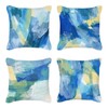 Home Decorative Throw Pillow Covers - Set of 4 Soft