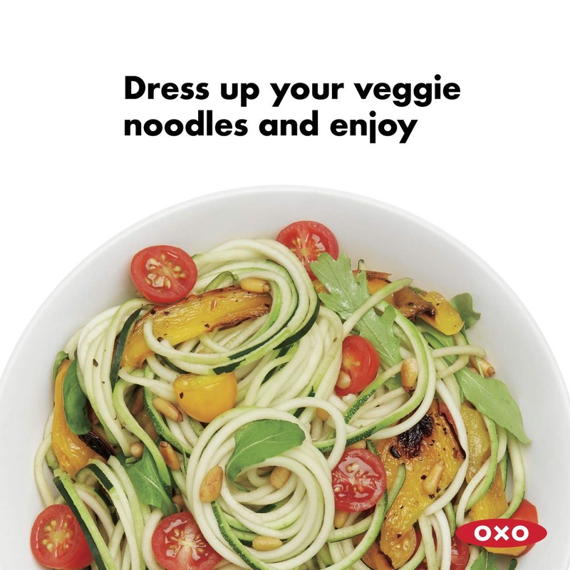 OXO Good Grips 3-Blade Tabletop Spiralizer with StrongHold Suction