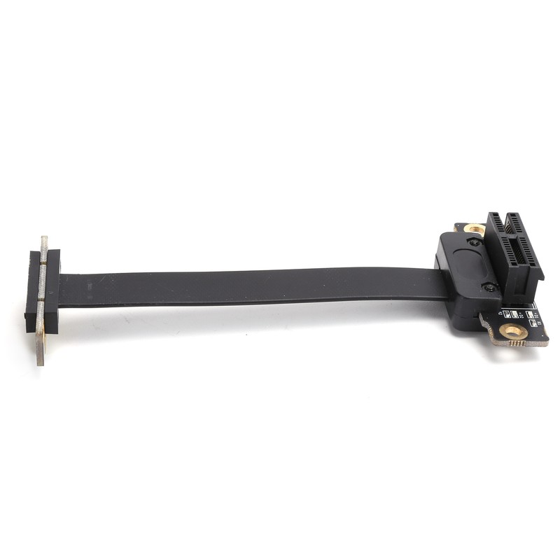 Extension Cable PCIE 1X Dual 90° Network Adapter with LED