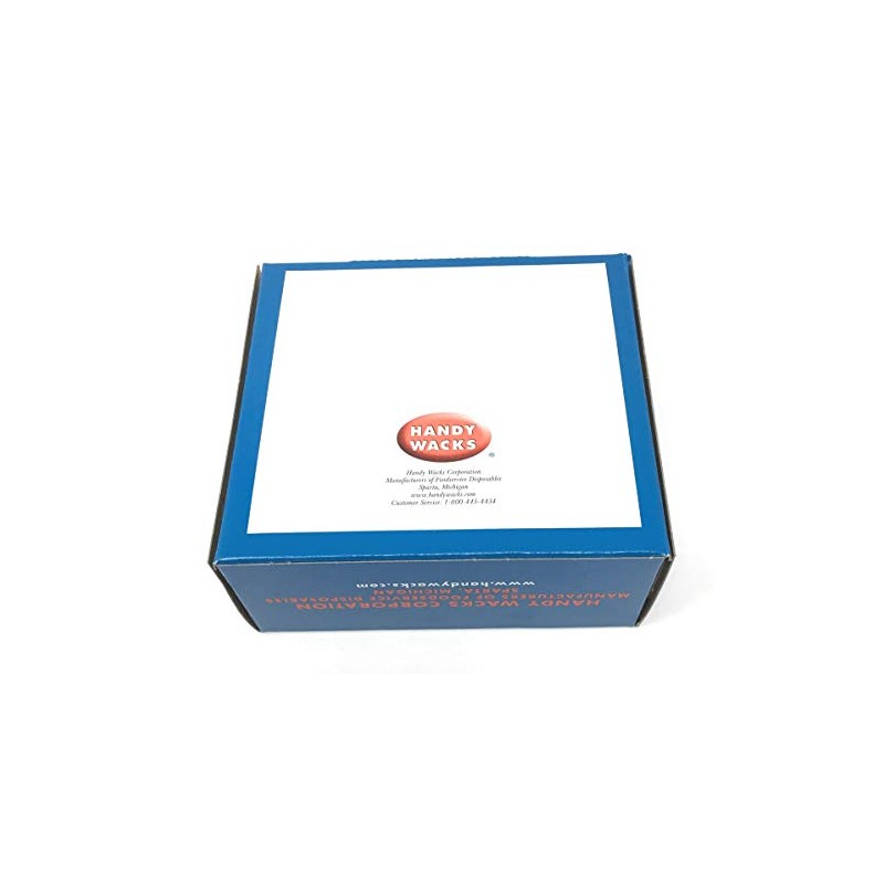 Handy Wacks P-50-X, 5x4-3/4-Inch Hamburger Patty Papers, Disposable Meat Butcher