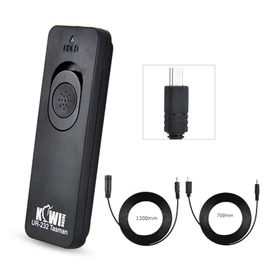 Kiwifotos RM-SPR1 Remote Shutter Remote Release Sony FX30 A7IV A1 ZV-1 A7SIII A7RIV A7RIII A7RII A7RV A7R A7III A7II A7 A7SII A7S A6000 A6100 A6300 A6400 500 A Compatible with 6600 RX100 VII VI VA V
