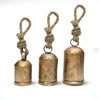 Sparkle Dreams Shabby Chic 3 Bells Made of Tin Vintage